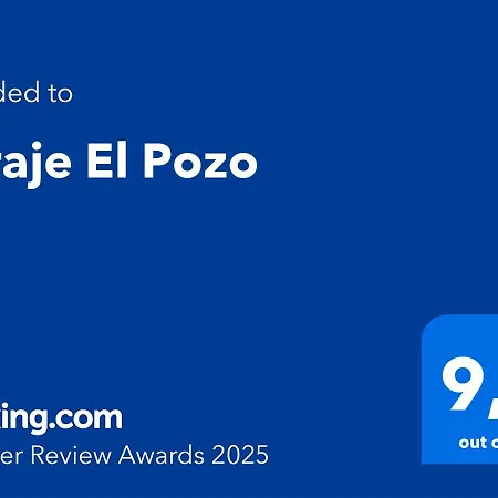 بيت للعطل Paraje El Pozo